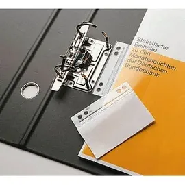 Veloflex Heftstreifen, selbstklebend Doppelheftfix transparent Kunststoff, 10 St.