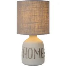 LUCIDE COSBY - Tischlampe - Ø 16,5 cm - 1xE14 - Grau