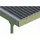 SKANHOLZ Doppelcarport Friesland 5,46 x 7,08 m grün imprägniert inkl. Abstellraum
