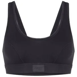 SLOGGI Double Comfort Top Schwarz Baumwolle 44