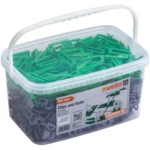 Meister Craft Nivelliersystem "Starter" für Fliesen 900-teilig 1,5 mm Laschenstärke 700 Clips + 200 Abstandshalter