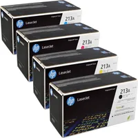 4 HP Toner W2130A-W2133A 213A Multipack K C M Y 4-farbig