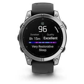 Garmin fenix E 47 mm Schwarz/Silber