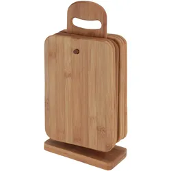 WellHome - Bambus-Schneidebrett-Set 15x7x33cm
