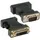 TECHLY DVI-Adapter VGA Stecker auf DVI Buchse Schwarz