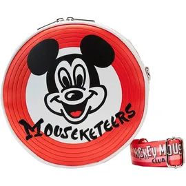 Loungefly Mickey Mouseketeers Umhängetasche Kunstleder Red