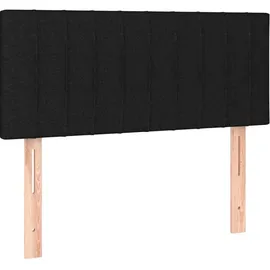 vidaXL Boxspringbett 100 x 200 cm Schwarz