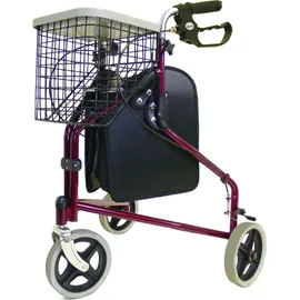 Drive Medical Delta Rollator Tri Walker grau
