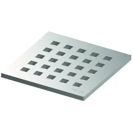 TECE drainpoint S Designrost "quadratum" Edelstahl