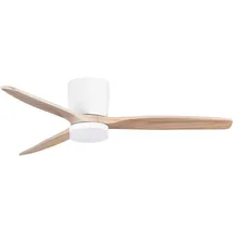 Nova Luce 9952376 ALOA Ventilator Weiß/Braun