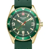 Swiss Alpine Military Sierra gold grün 42mm 10ATM