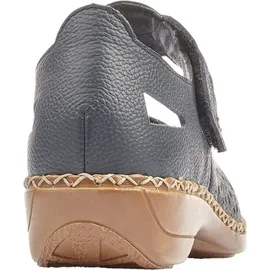 Rieker Damen 41399 Geschlossene Ballerinas, blau 40