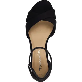 TAMARIS Blockabsatz-Sandaletten Damen Schwarz 36