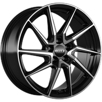 Dotz Dotz, Spa Dark, 7.5x17 ET40 5x108 70,1, black polished