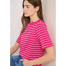 Cecil Rundhalsshirt Rosa XXL