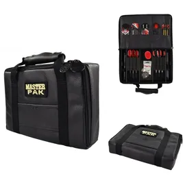 KARELLA Darttasche MASTER PAK - leder Edition Pak",schwarz,