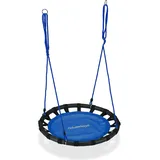 Relaxdays Nestschaukel 80 cm Blau/Schwarz