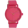 Quarzuhr OOZOO, lila (beere), Armbanduhren, Damen, Armbanduhr, Damenuhr, Lederarmband, analog