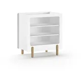 MID.YOU Wickelkommode Simple ca. 88x95.3x54.4 cm Weiß