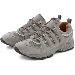 Sneaker AUTHENTIC LE JOGGER, Herren, Gr. 45, grau, Obermaterial: 100% Textilmaterial. Futter: 100% Textilmaterial. Decksohle: 100% Textilmaterial. Laufsohle: 100% Synthetik, unifarben, sportlich, Schuhe, Schnürhalbschuh,Freizeitschuh,Outdoor-Trekking-Look VEGAN