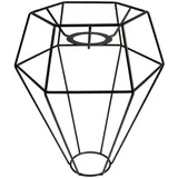buttinette Metall-Lampenschirm, Diamant, 20 cm, Ø