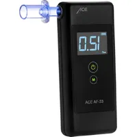 ACE AF-33 Alkoholtester 0.00 bis 5.00 ‰ inkl. Display dunkelgrau