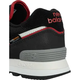 New Balance 574 Herren Black/NB White 40