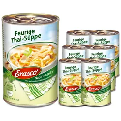 Erasco Feurige Thai-Suppe 6x390ML