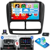 ESSGOO DAB+ Für Fiat Doblo MK2/Opel Combo D 9" Android 15 Autoradio GPS Navi Autoradio (Digitalradio (DAB), 4+64GB(optional), RDS, AM, FM, Carplay Android Auto Bluetooth EQ USB GPS Navi WIFI Touchscreen) schwarz