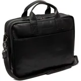 The Chesterfield Brand Frazer Aktentasche Leder 38 cm Laptopfach schwarz