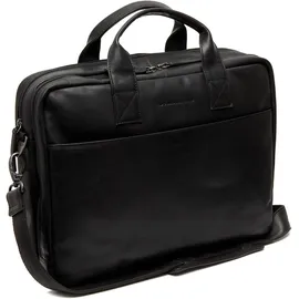 The Chesterfield Brand Frazer Aktentasche Leder 38 cm Laptopfach schwarz