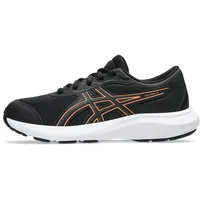 Asics CONTEND 9 GS Kinder Black/Saxon Green 35