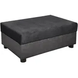 Collection AB Hocker Parma 100%Polyester 98 x 42 x 68 cm Grau