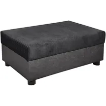 Collection AB Hocker Parma 100%Polyester 98 x 42 x 68 cm Grau