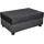 Collection AB Hocker Parma 100%Polyester 98 x 42 x 68 cm Grau