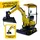 BAMATO Humusschaufel 700 mm für Minibagger MIB-850