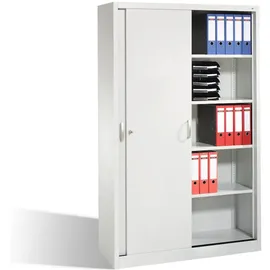 C+P Acurado Schiebetürenschrank 120 x 40 x 195 cm lichtgrau