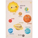 BEN'N'JEN Kinderteppich Play Beige ca. 140x200cm