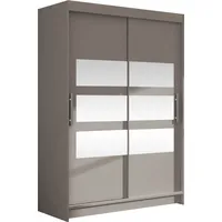 Mirjan24 Schiebetürenschrank Miami V, Stilvoll Schlafzimmer Kleiderschrank, Garderobe (Farbe: