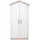 roba Kinderkleiderschrank Cabane 96 x 190 x 50 cm Eiche massiv weiß
