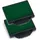 Trodat Ersatzkissen 6/50 für Professional 5200, 5030, 5430, 5430/L, 5431, 5546 und 5435 – Farbe Grün, 2er-Pack
