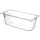 HENDI Eiscremebehälter, geeignet für den Einsatz in Eistheken und Tiefkühlschränken, Eiscreme, Eisbehälter, 5L, 360x165x(H) 120mm, Polycarbonat, Transparent