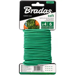 Bindedraht Bindeschnur Pflanzendraht Gartendraht SOFT 4mm x 6m Bradas 1788