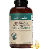 NatureWise Omega-3 Fischöl 1.000 mg + Vitamin E Weichkapseln (360 Weichkapseln)