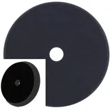 Dino Kraftpaket 150mm Polierpad weich ,Polierschwamm soft mit Klett im Kegel-Design 150/165 , Ø 150mm, Höhe 30mm