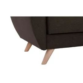 Max Winzer Sessel Jerry Flachgewebe 83 x 85 x 0 cm Braun
