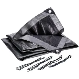 TALK-POINT Abdeckplane silber 5 m x 6 m