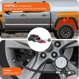Vevor Luftdruckstoßdämpfer Set 12 V 100 PSI