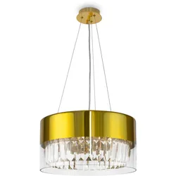 Goldene Pendelleuchte - Maytoni Modern Serie, 4 E14 Leuchten, 20W, Edelstahlfittings