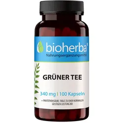 Grüner Tee Extrakt 340 mg 100 Kapseln 100 St